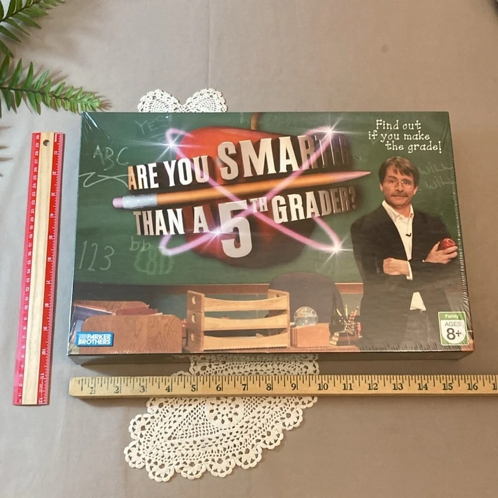 New Are You Smarter Than A 5th Grader Board Game 2007 Edition Jeff Foxworthy